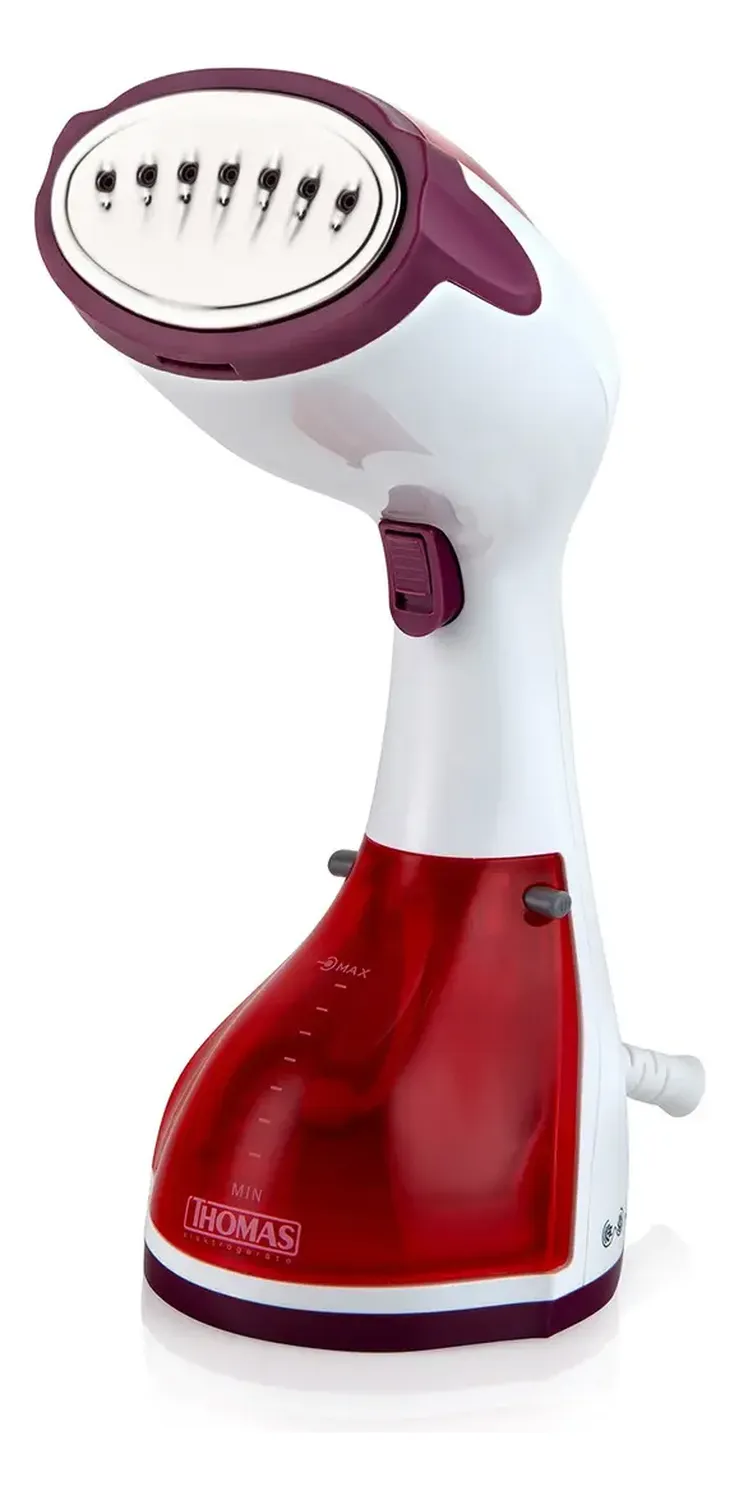 Plancha Thomas Th-7300 Vapor Acero Inox - Color Rojo Rojo-1