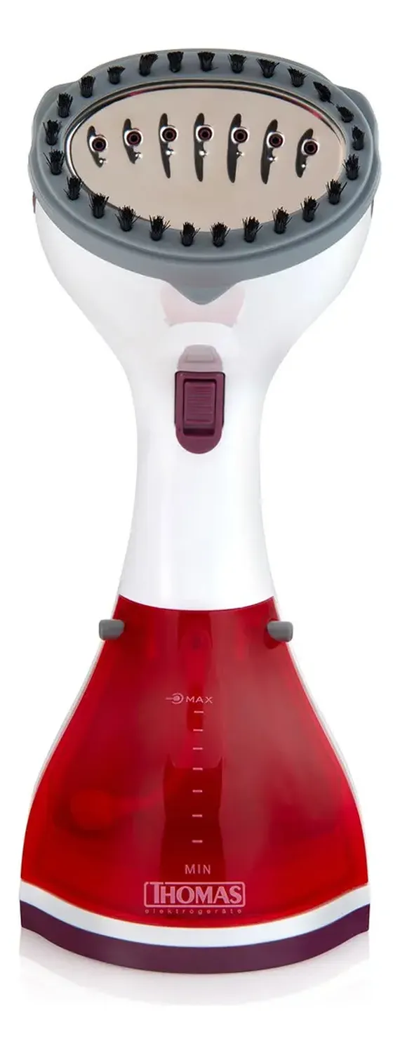 Plancha Thomas Th-7300 Vapor Acero Inox - Color Rojo Rojo-2