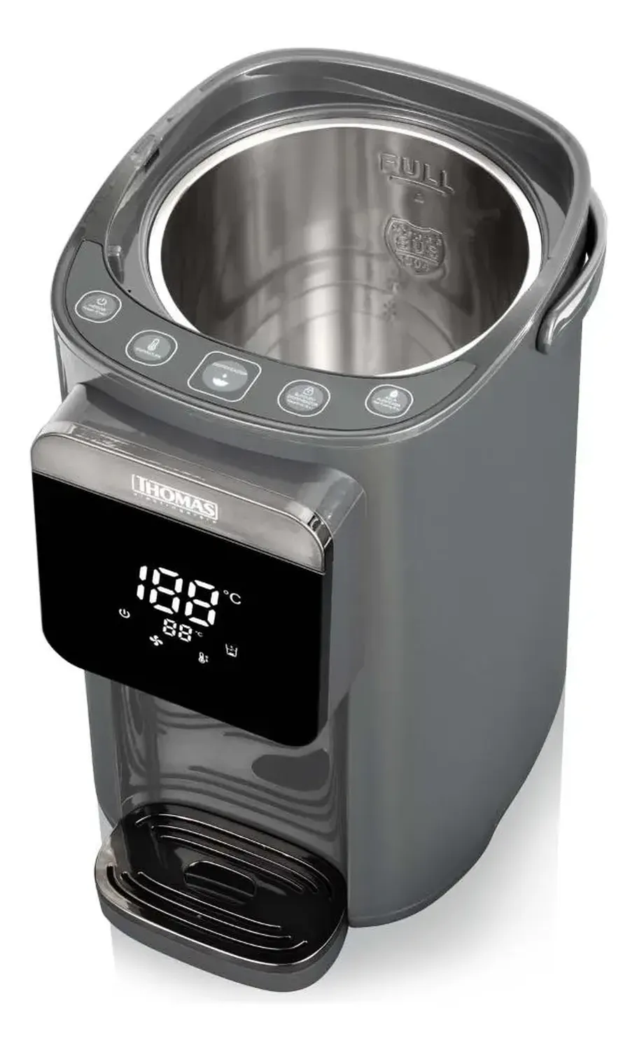 Termo Hervidor Thomas Th-tk50 5.0 Litros Gris-2