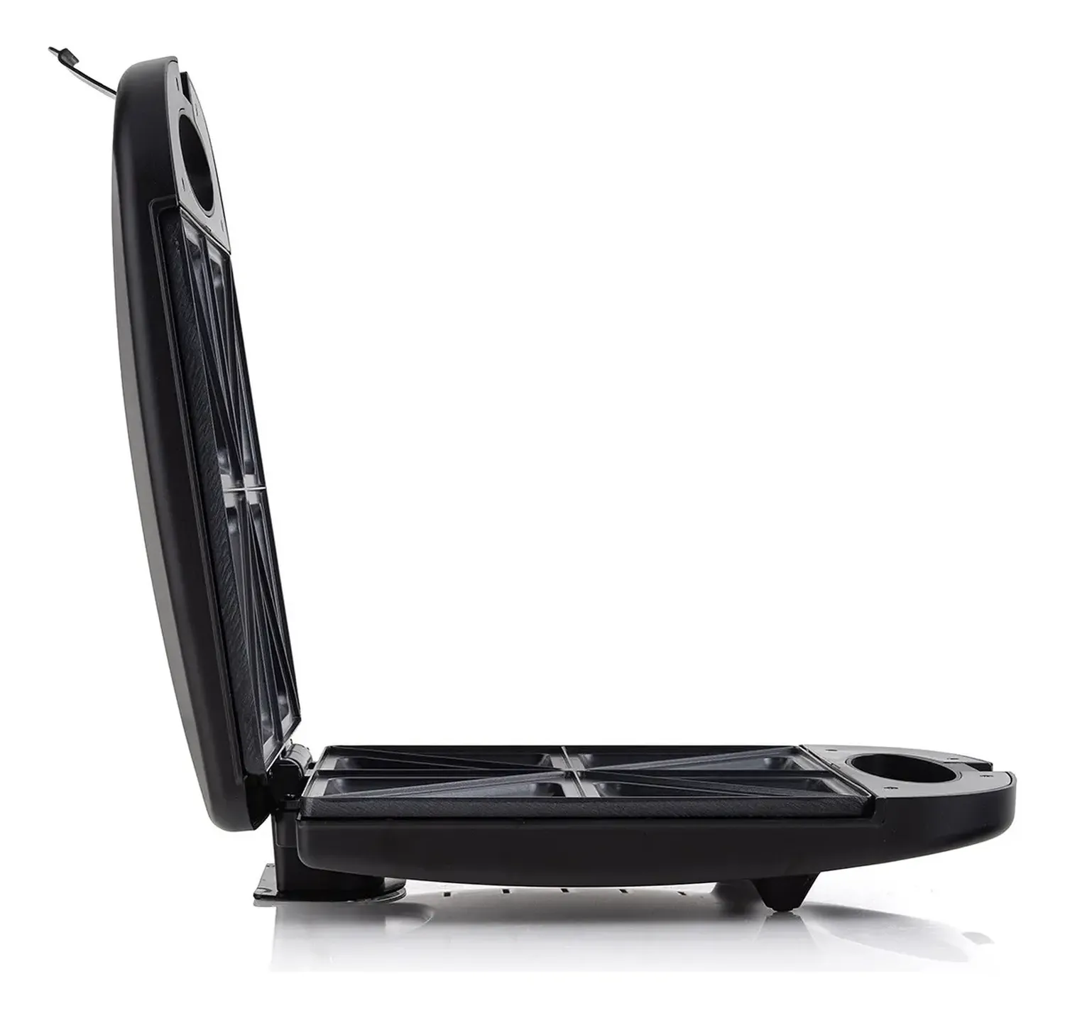 Sandwichera Thomas Th-958 4 Panes Color Negro Negro-3