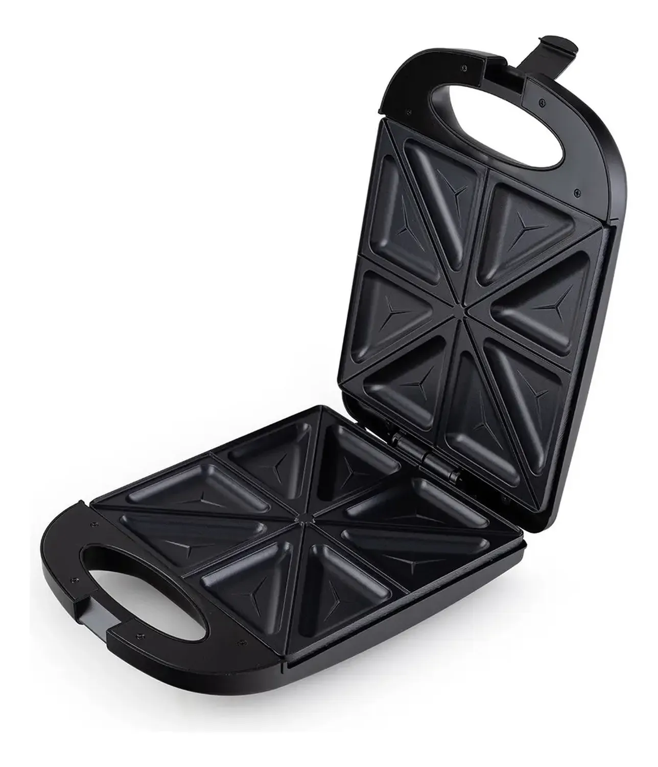 Sandwichera Thomas Th-958 4 Panes Color Negro Negro-4