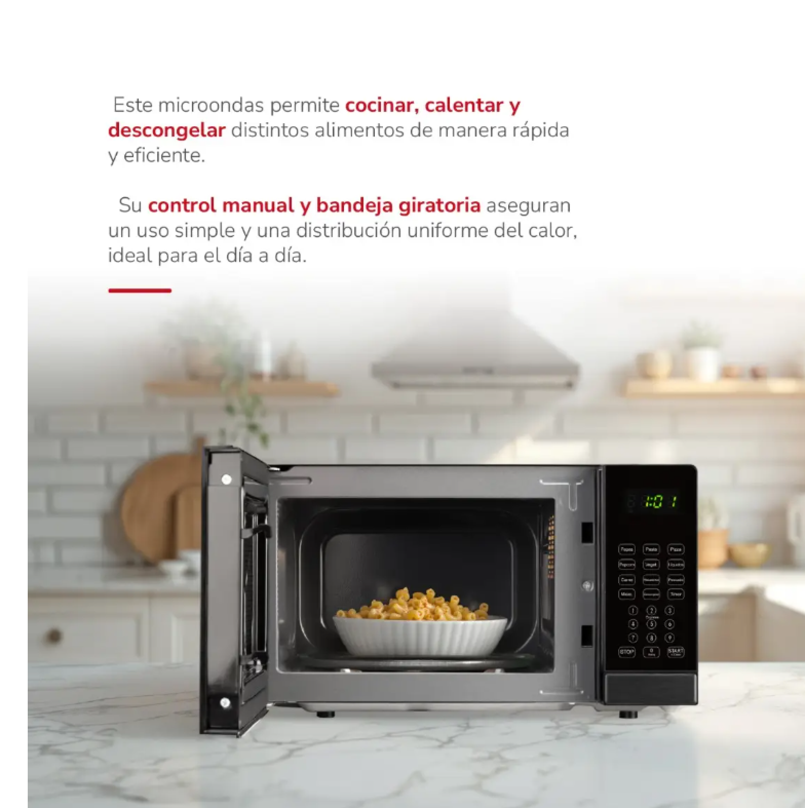 Microondas HeatTouch 20 Litros THOMAS TH-MW20DN-5