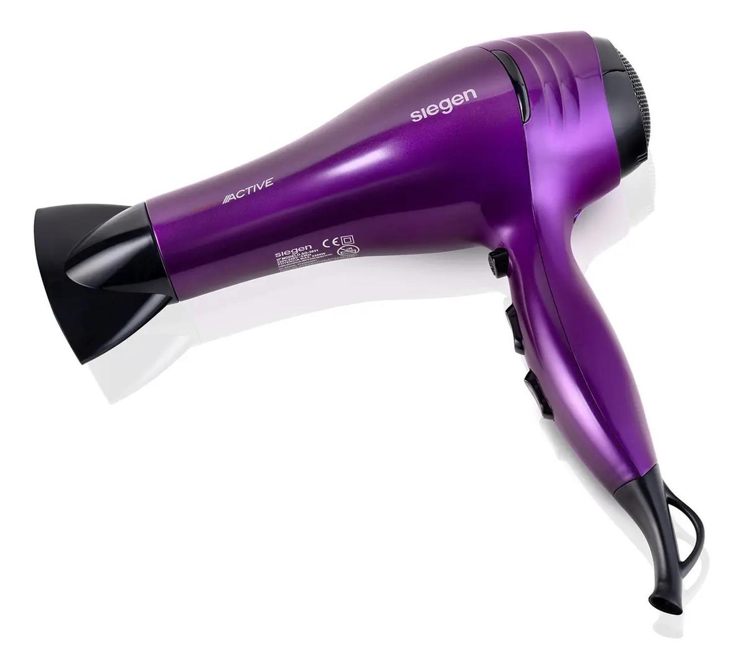 Secador De Pelo Siegen Sg-3031 Color Púrpura Púrpura-1