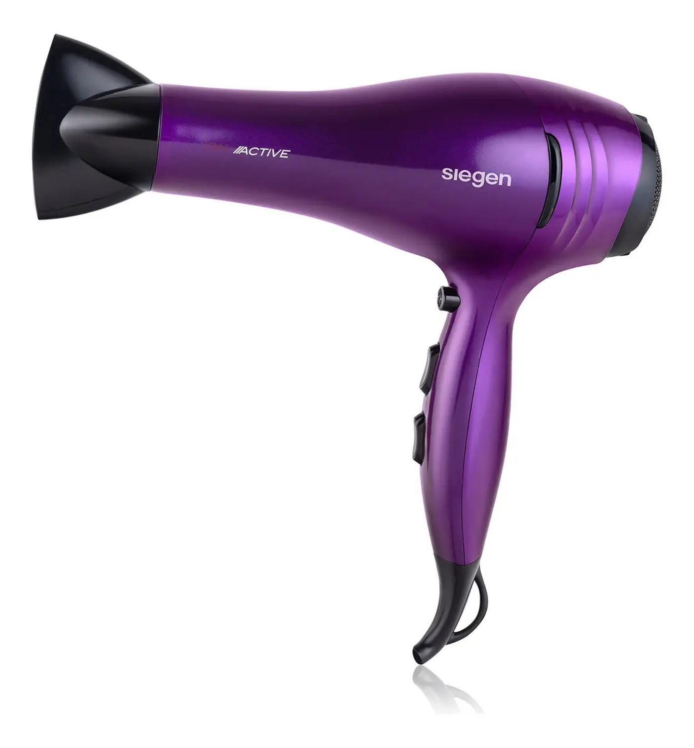Secador De Pelo Siegen Sg-3031 Color Púrpura Púrpura-3