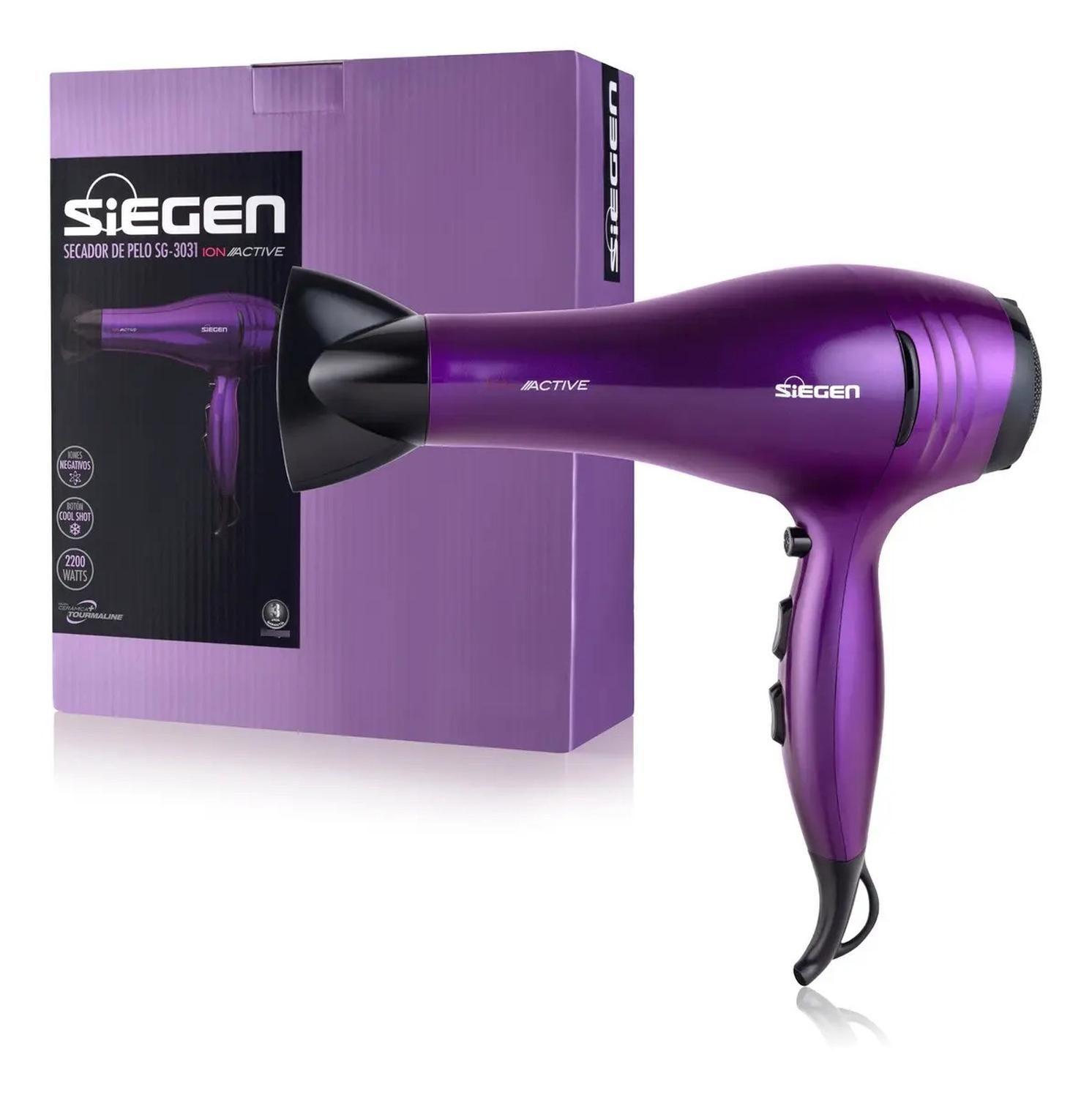 Secador De Pelo Siegen Sg-3031 Color Púrpura Púrpura-7