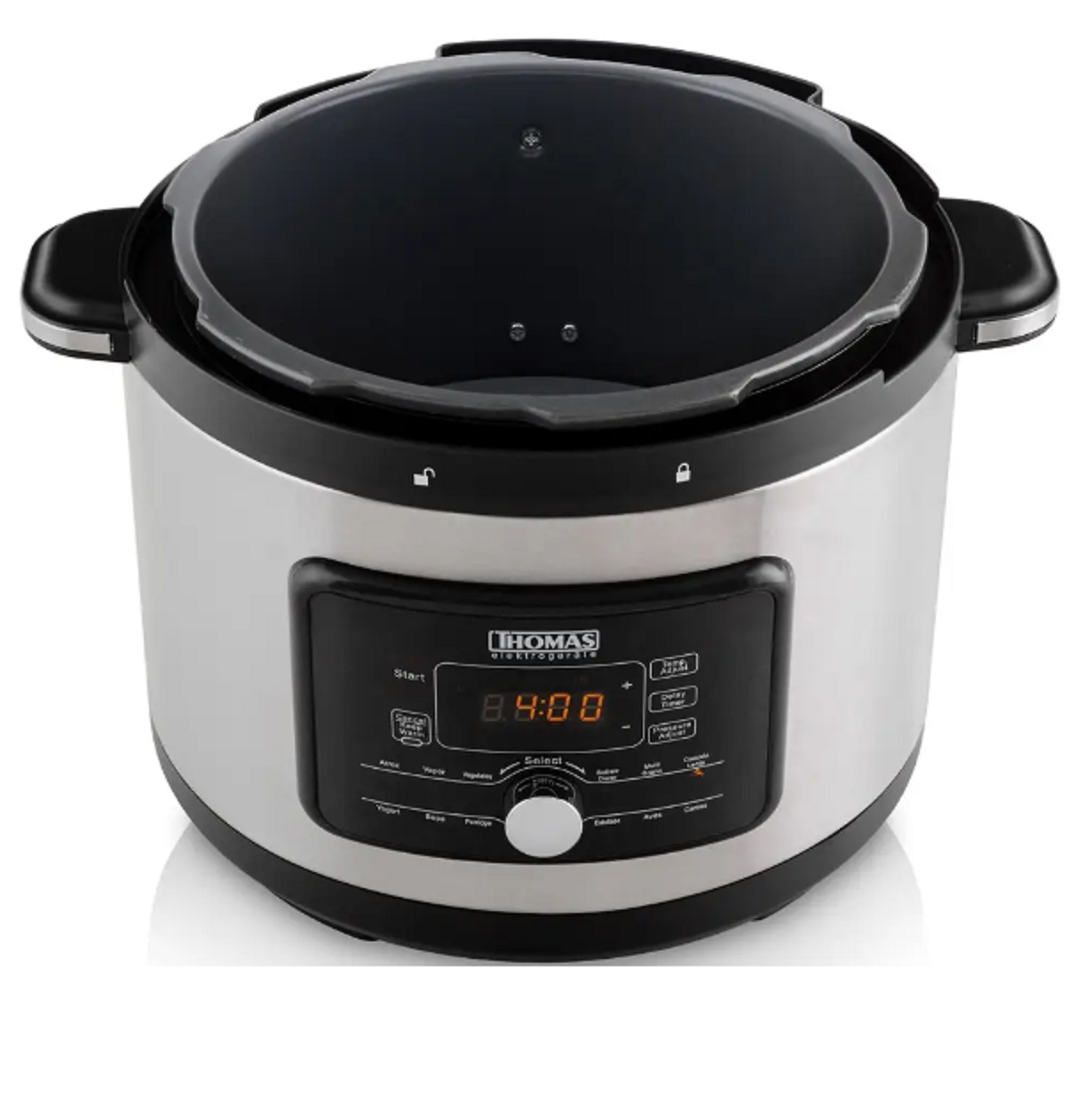 Olla a Presión eléctrica THOMAS TH-40PC 5 Lts. 900 Watts-5