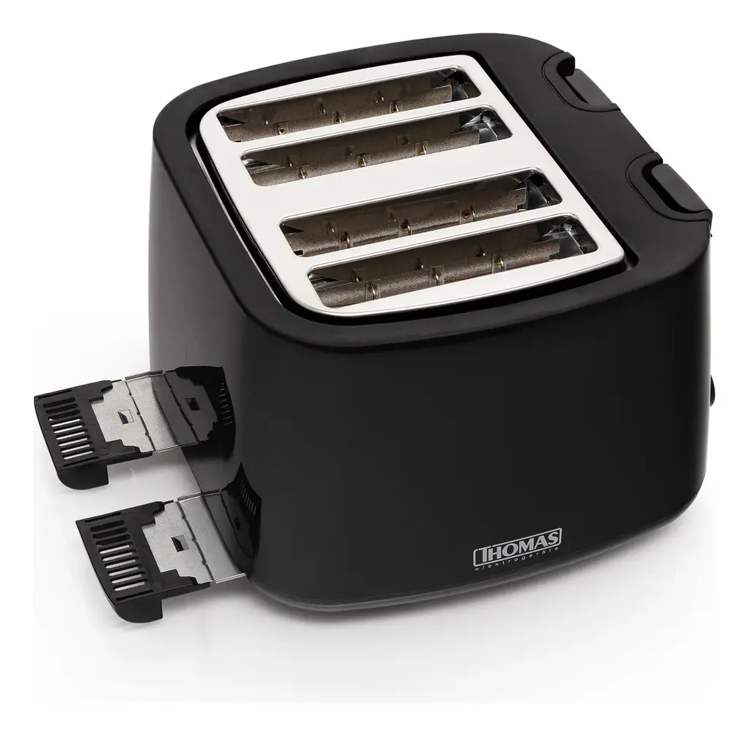 Tostador Thomas Th-126 4 Panes Color Negro Negro-6
