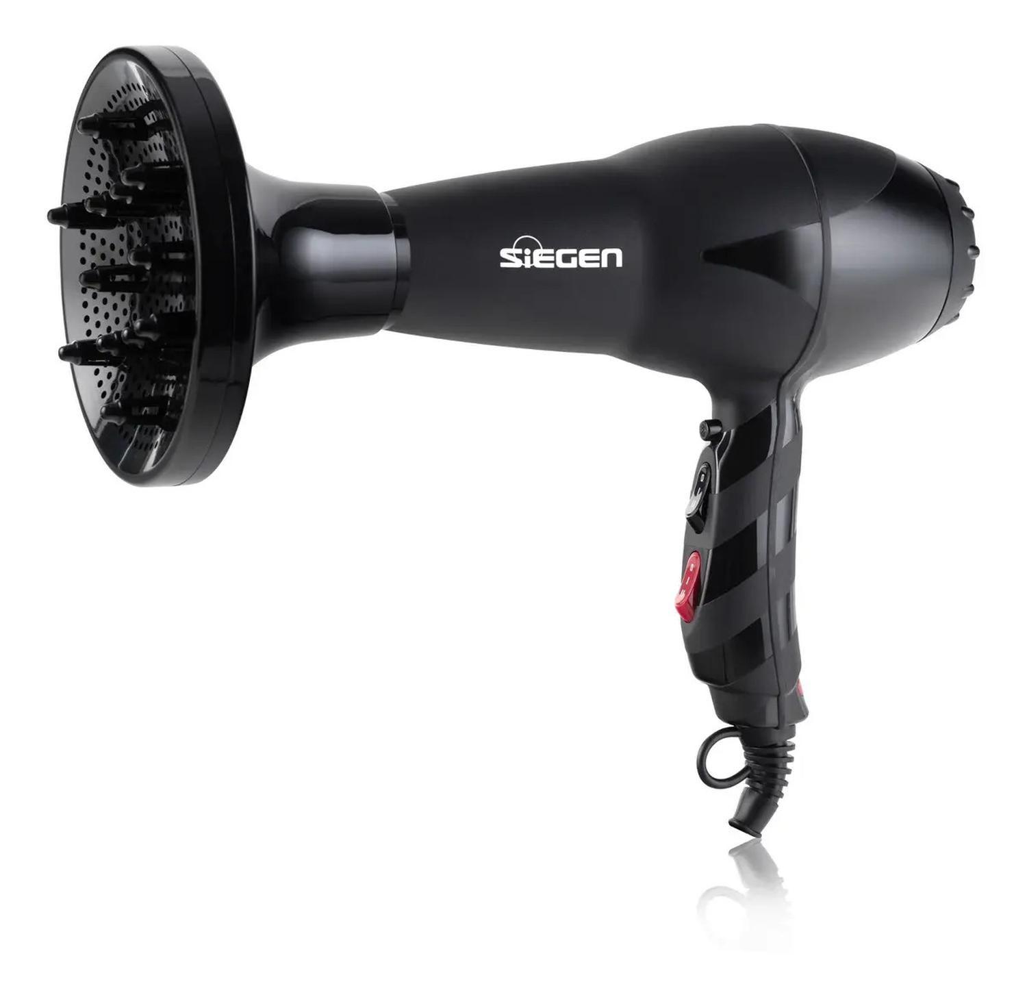 Secador De Pelo Siegen Sg-3110 Negro-2