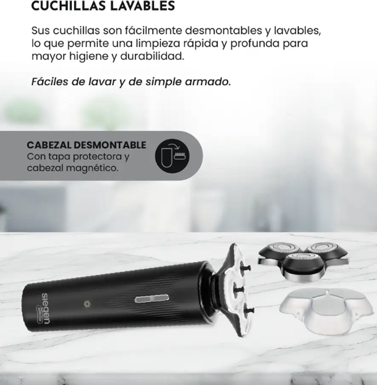 Afeitadora One Shave Start 4D SIEGEN SG-7205-5