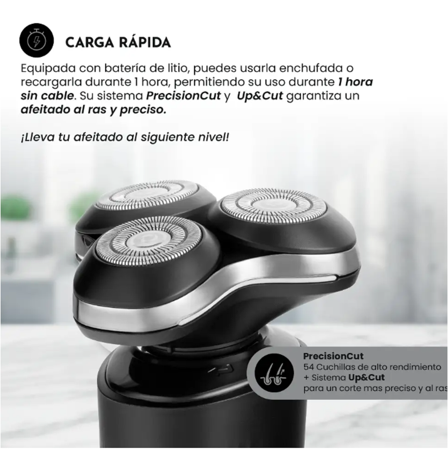 Afeitadora One Shave Start 4D SIEGEN SG-7205-6