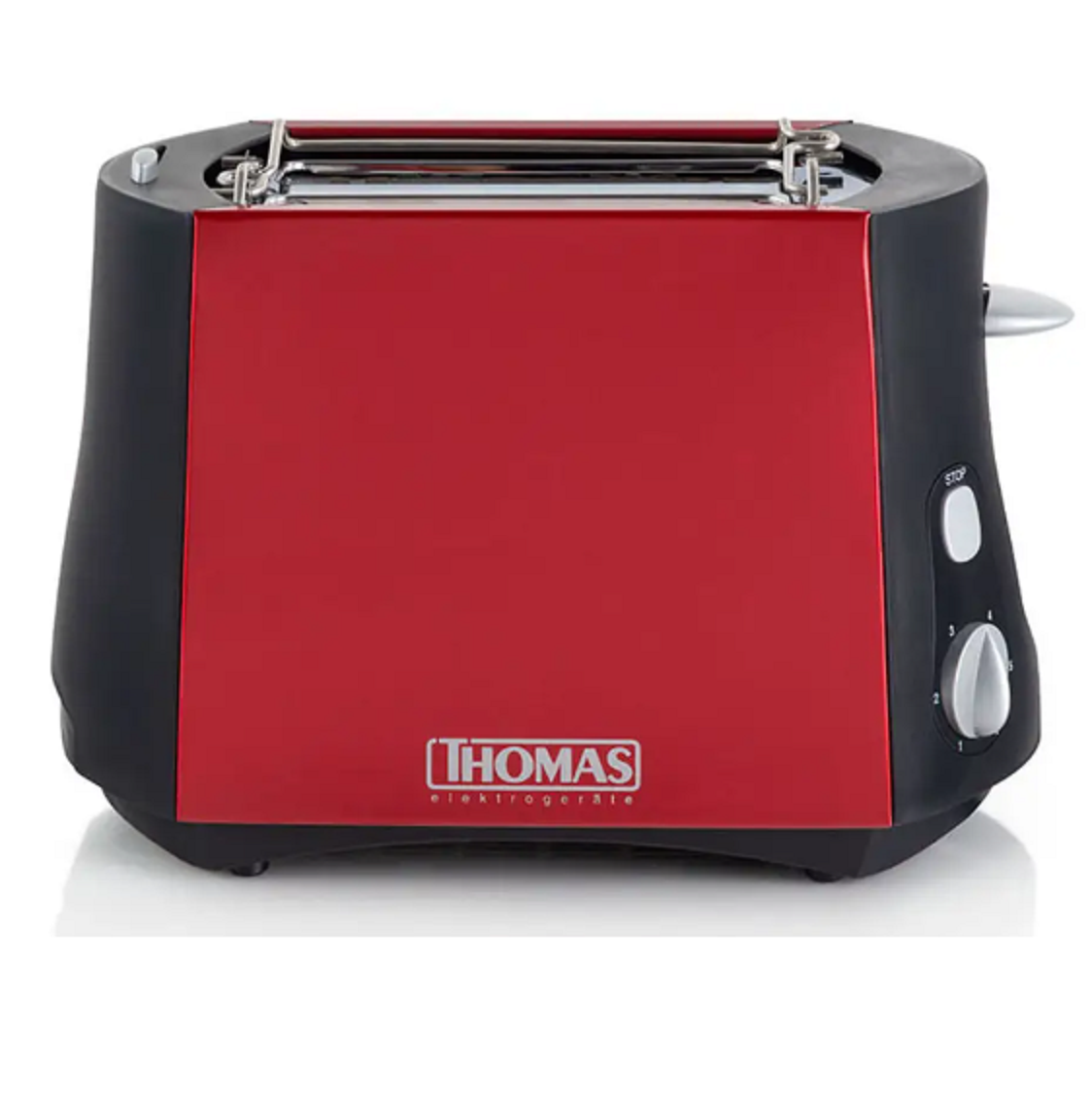 Tostador Rojo THOMAS TH-120R 800 Watts 2 Rebanadas-3