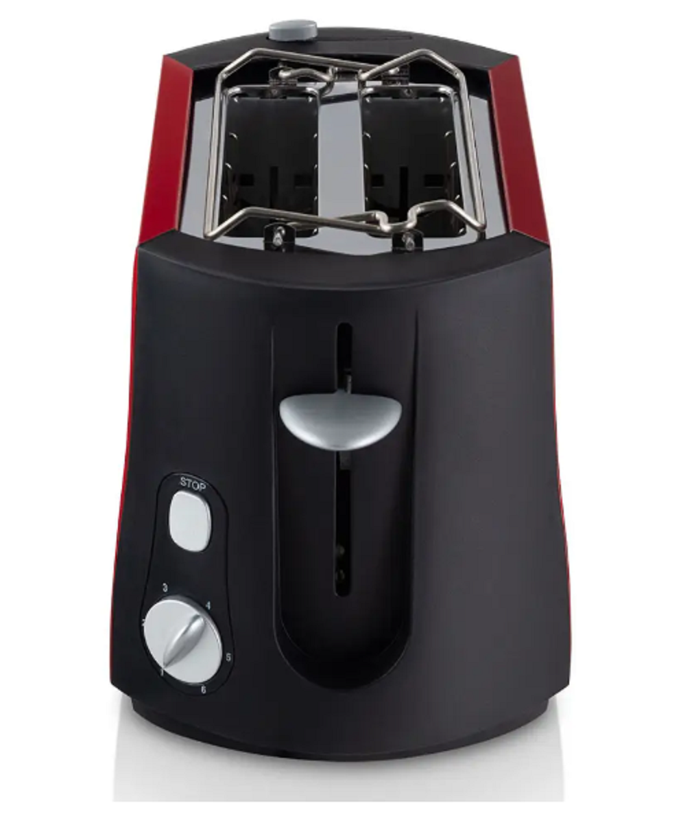 Tostador Rojo THOMAS TH-120R 800 Watts 2 Rebanadas-4