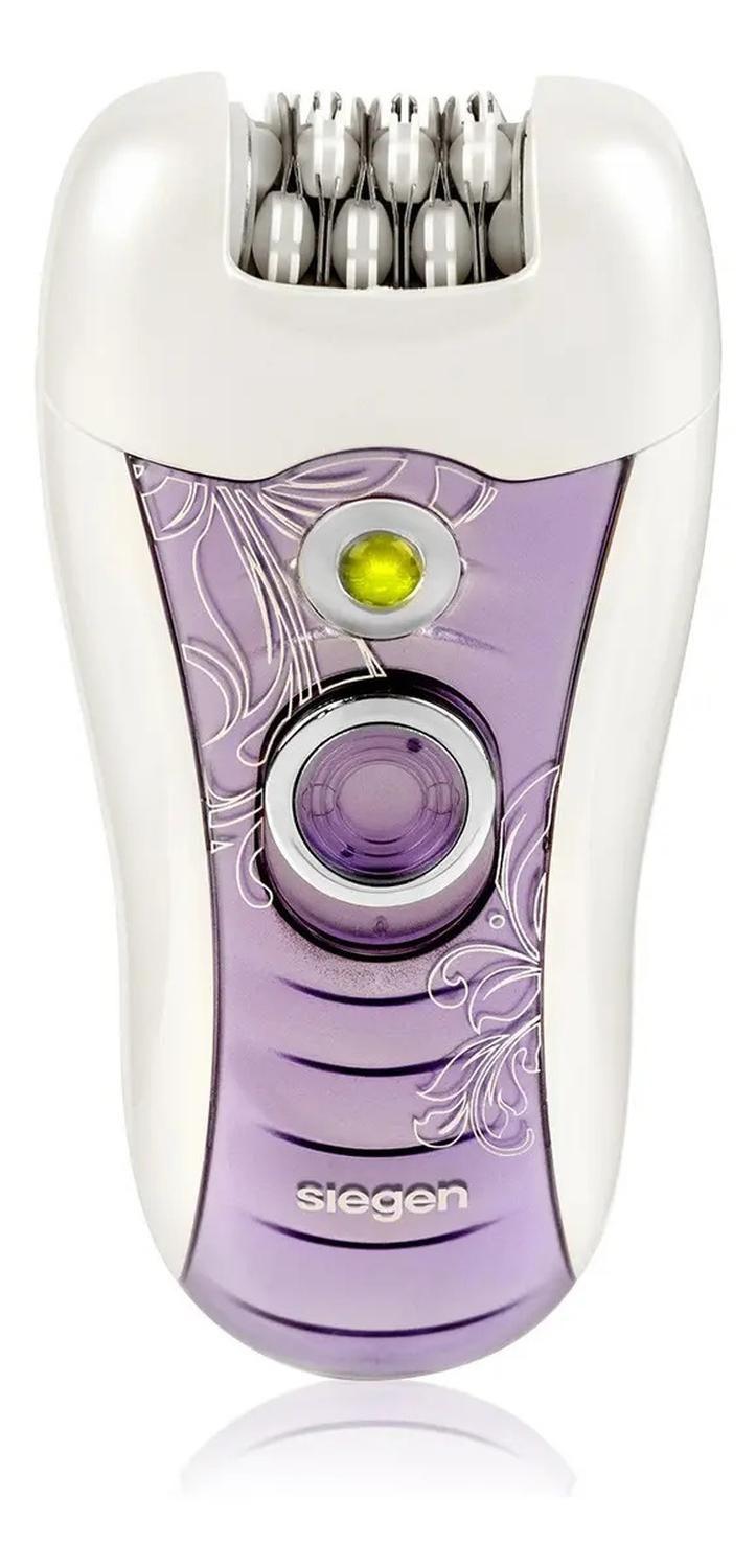 Depiladora Siegen Sg-9003 18 Pinzas Color Blanco Y Lila-0