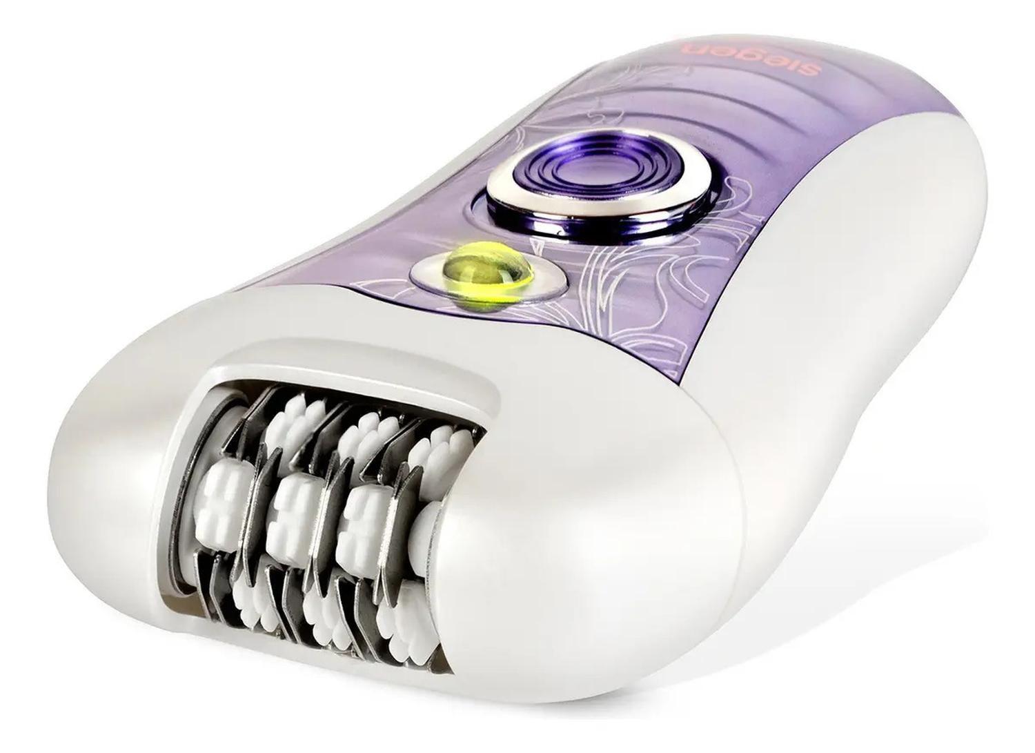 Depiladora Siegen Sg-9003 18 Pinzas Color Blanco Y Lila-3
