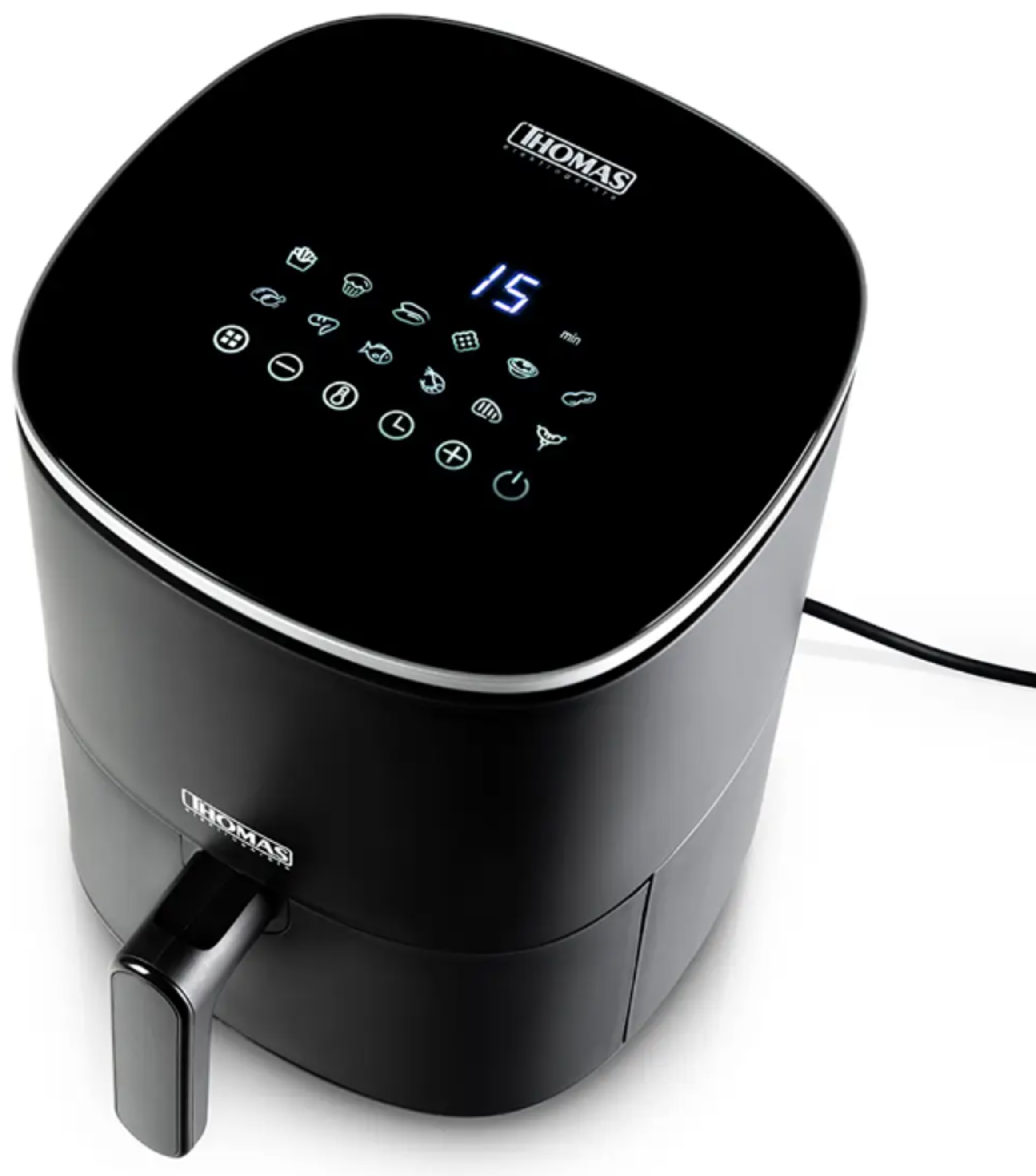 Freidora de Aire Digital Led Touch THOMAS TH-AF30DN 1300 Watts-5