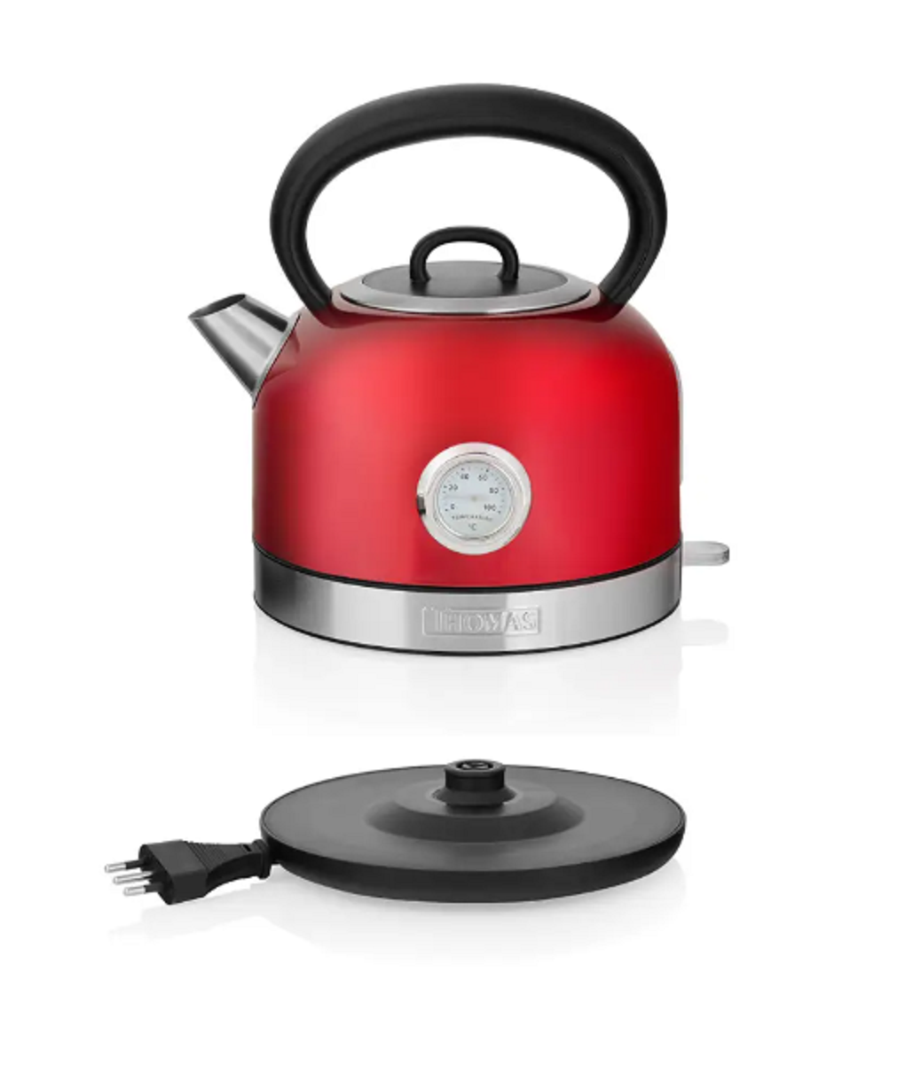 Hervidor de Acero Inoxidable THOMAS TH-6505RT 1.7 Lts 2200 Watts-0