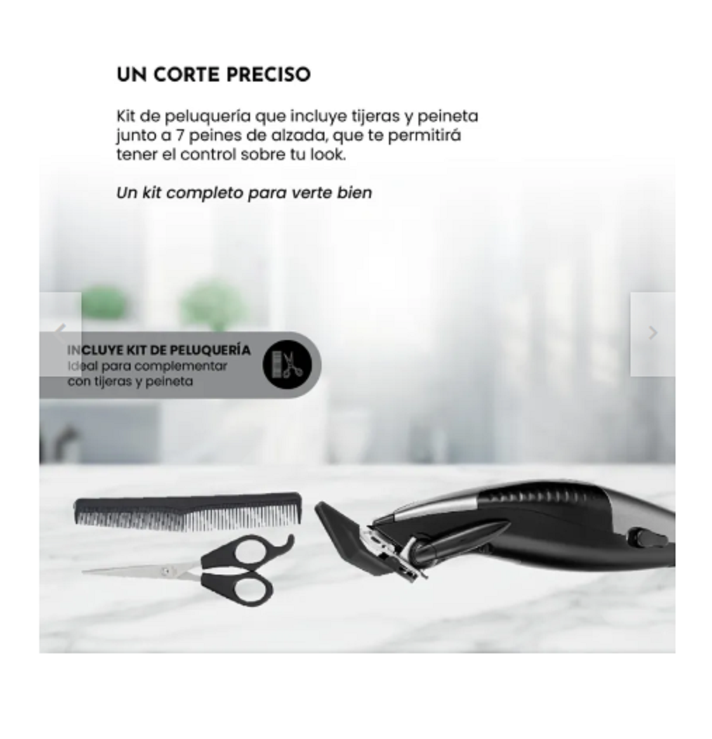 Corta Pelo Supreme Clipper SIEGEN SG-8200C01-4