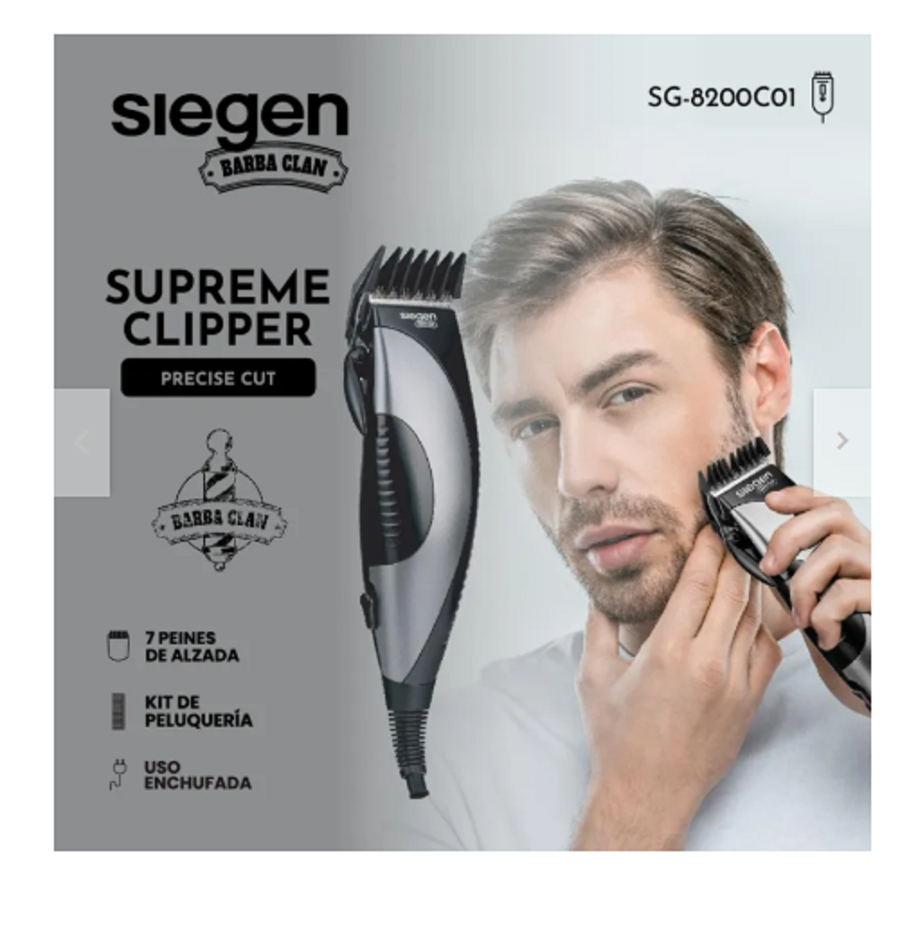 Corta Pelo Supreme Clipper SIEGEN SG-8200C01-6