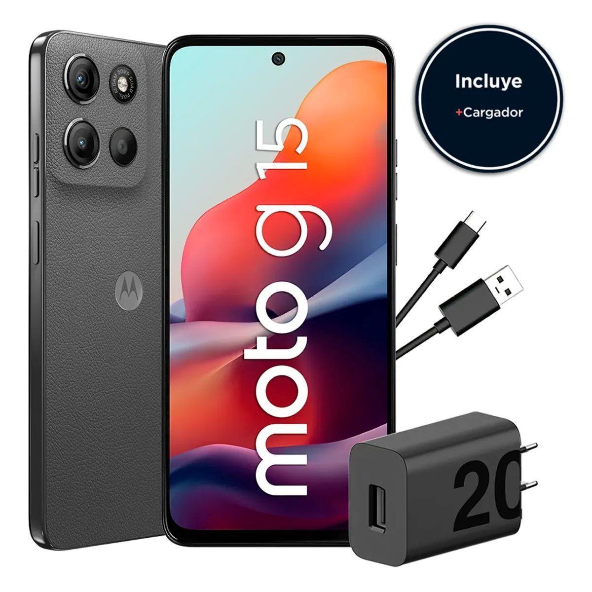 Motorola Moto G15 Gris 128gb 4gb Ram Gris-2