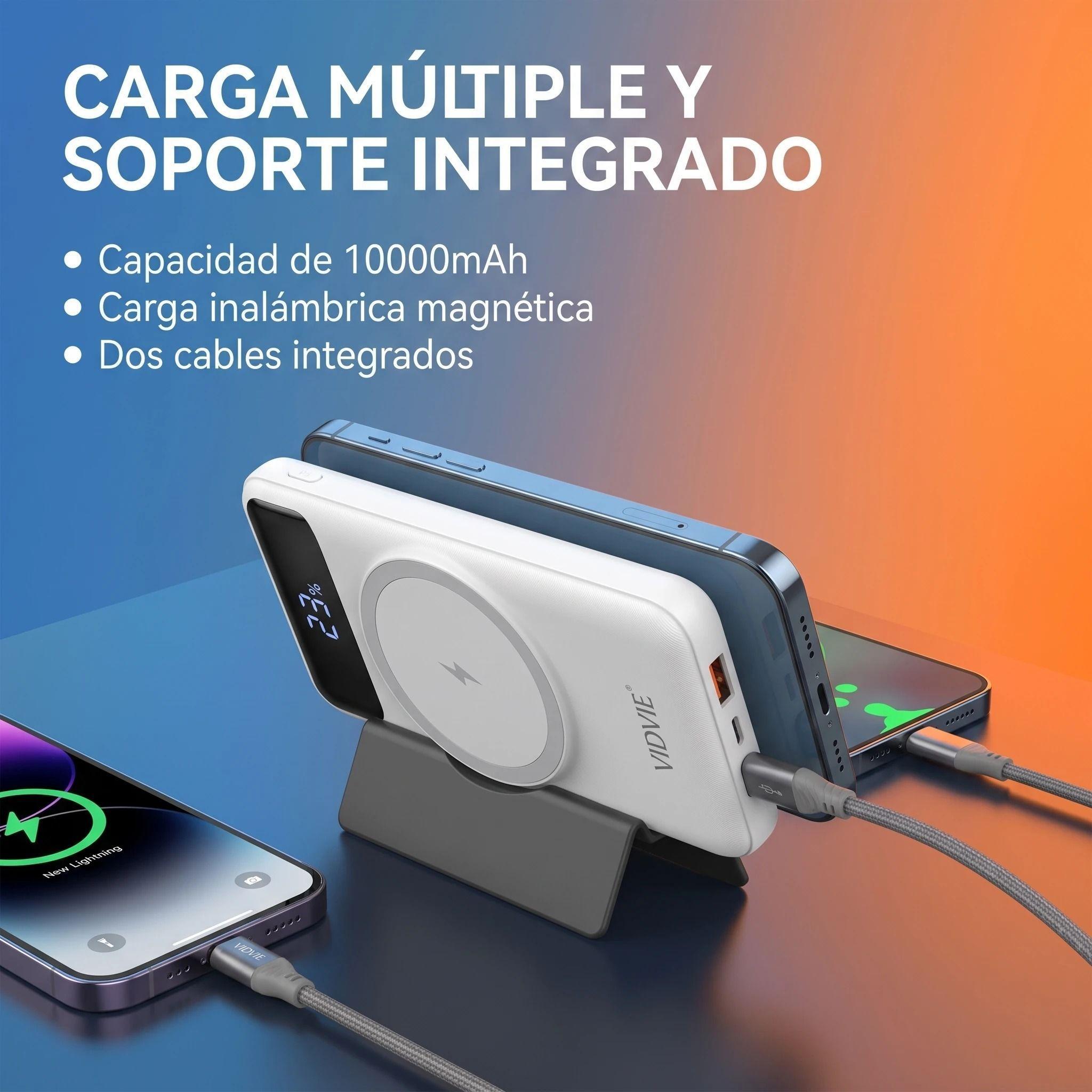 Power Bank Magnética VIDVIE PB7029-9