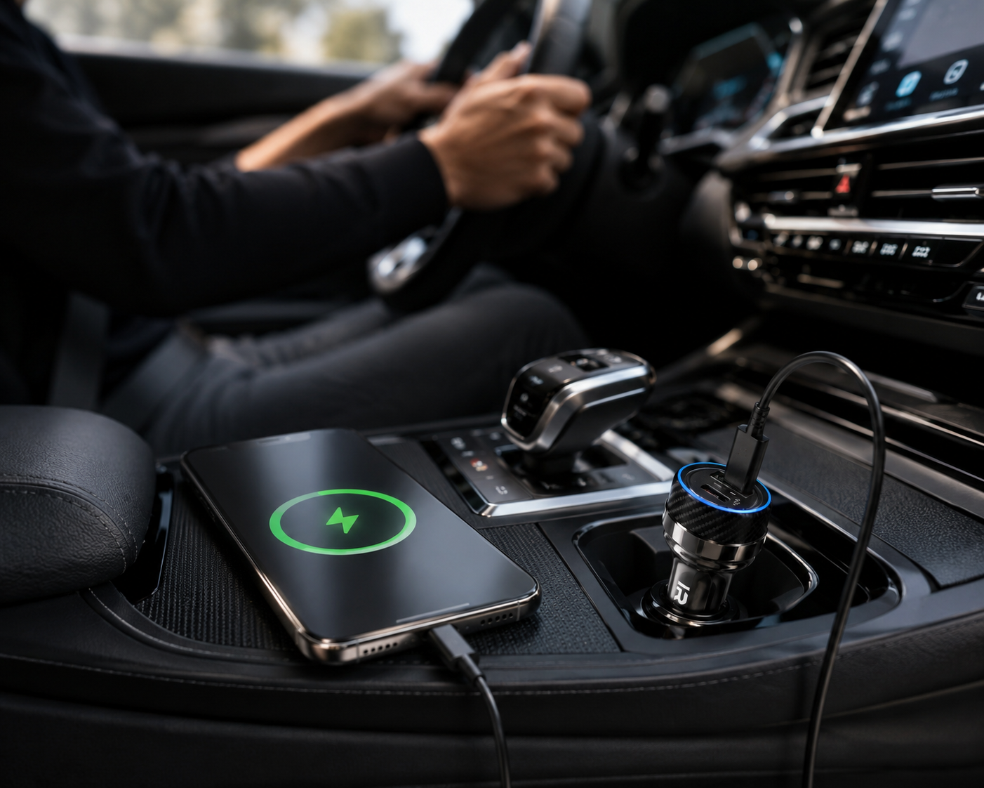 Cargador Rapido 45w de Celular Para Auto Ir52 IRM Con Cable Tipo C-2