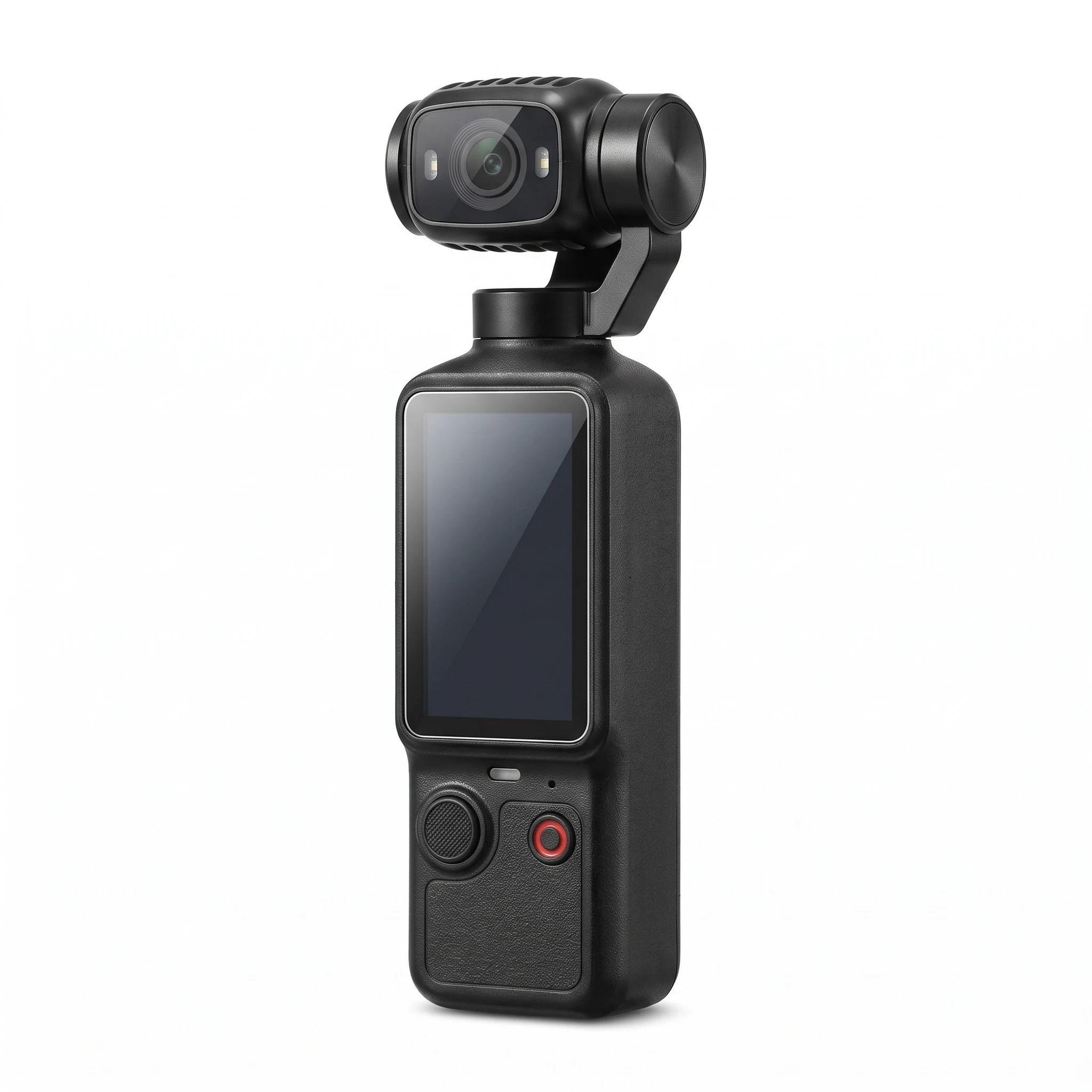 Cámara De Bolsillo 4K Cabezal Giratorio 360 Con Trípode-2