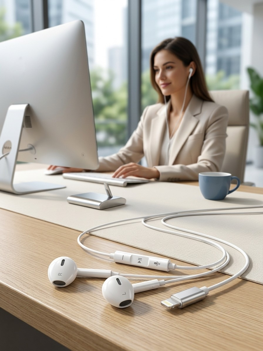 Audifonos Cable Lightning Ir35 IRM-1