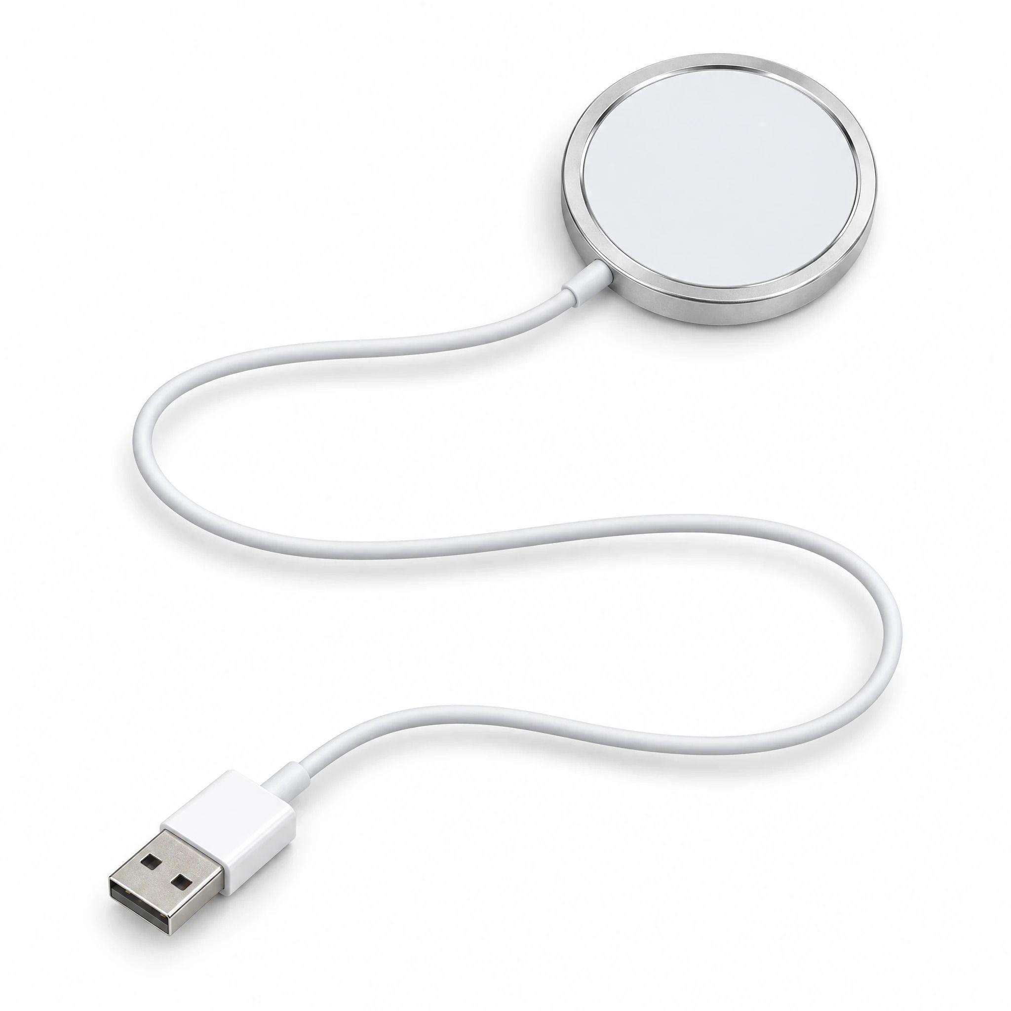 Cargador Inalámbrico Magnético 15W Carga Rápida Cable USB-4