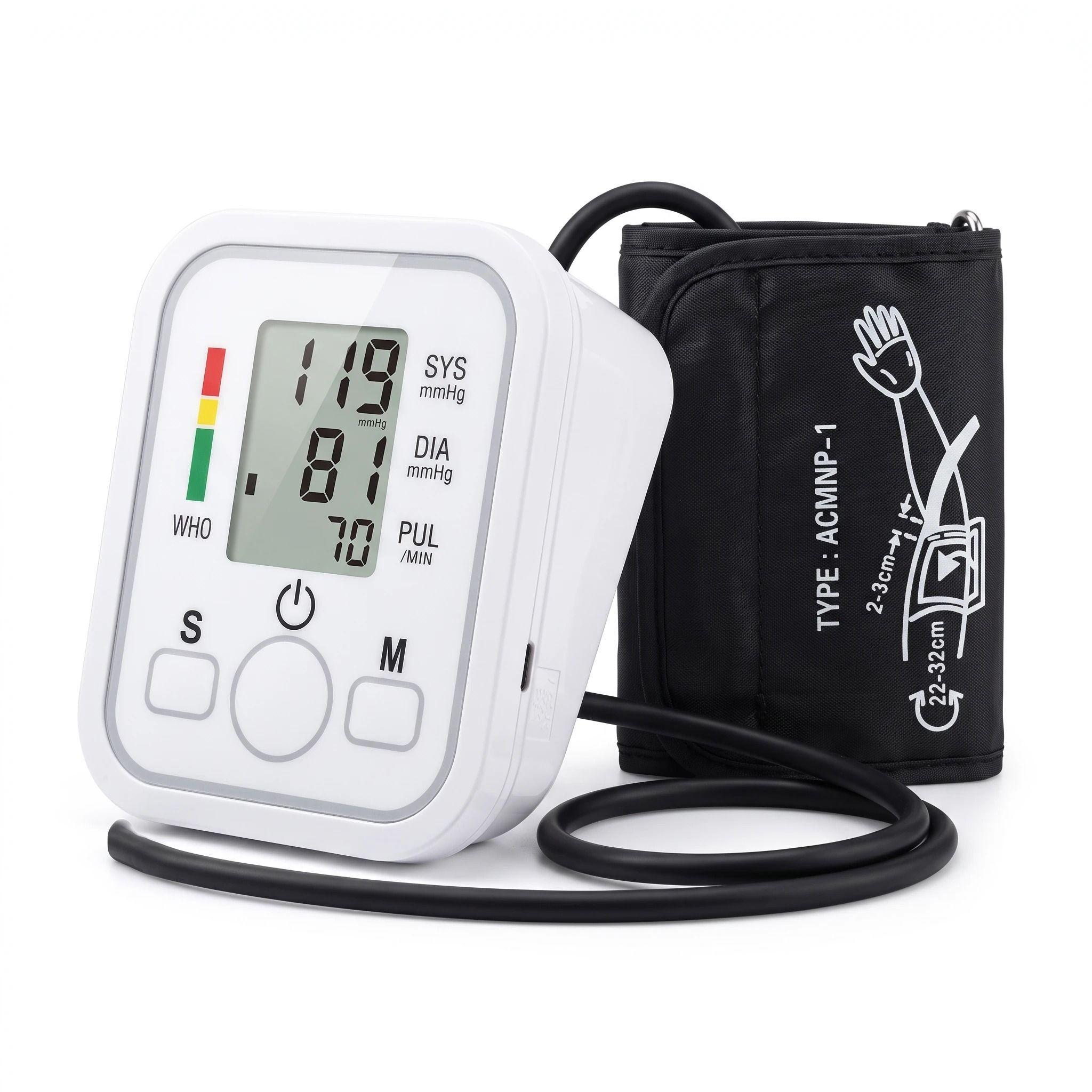 Tensiómetro Digital De Brazo Automático Con Voz-1