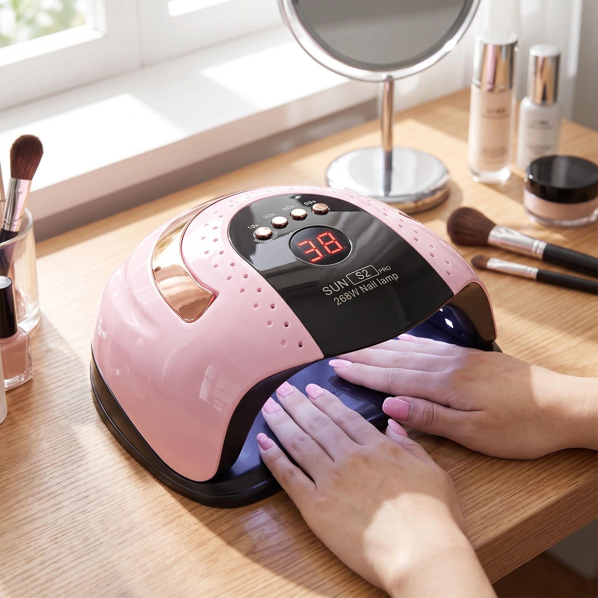 Lámpara Secadora de Uñas SUN S2 Pro-7