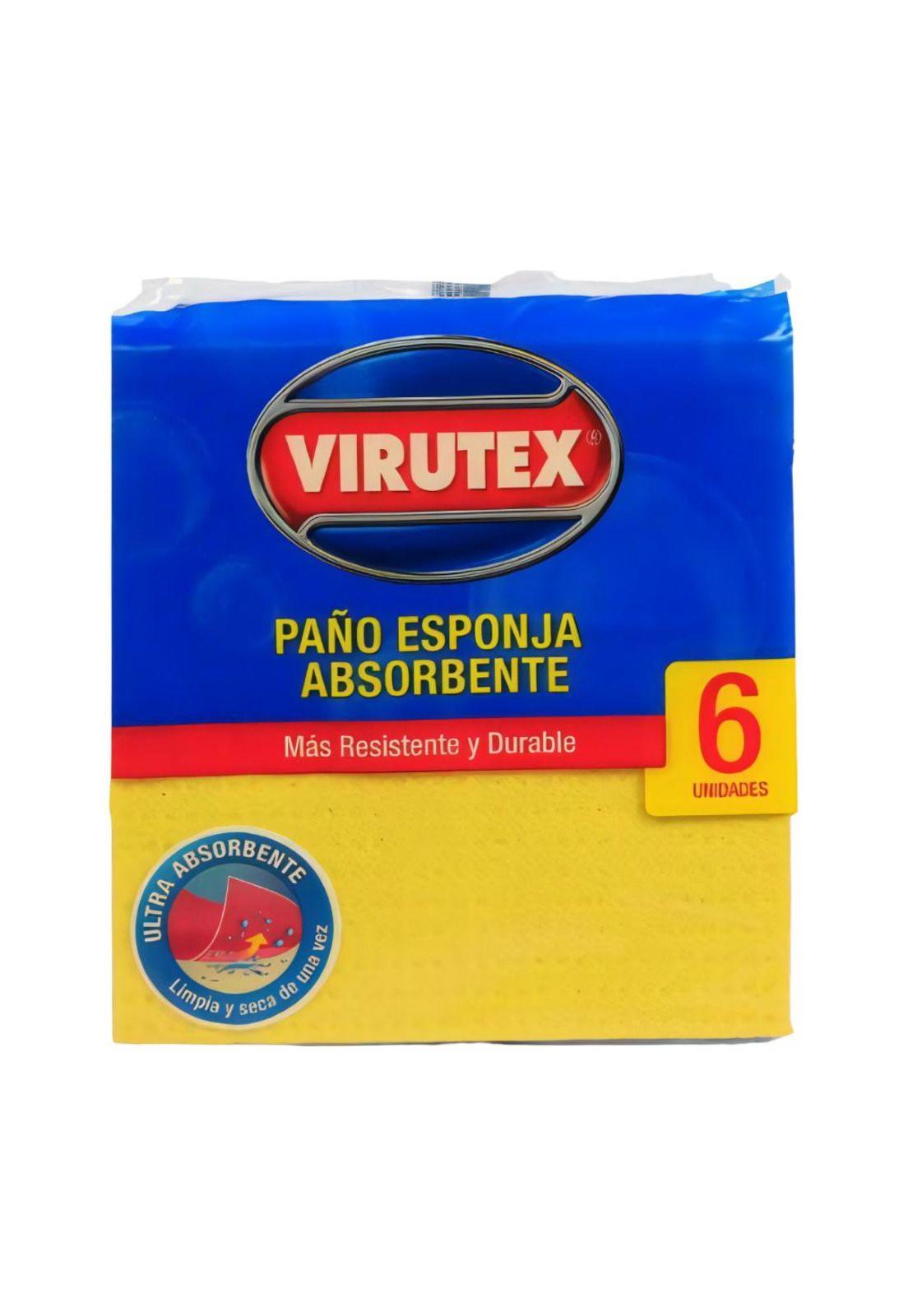 PANO ESPONJA X6 VIRUTEX CELULOSA SPONGI-0