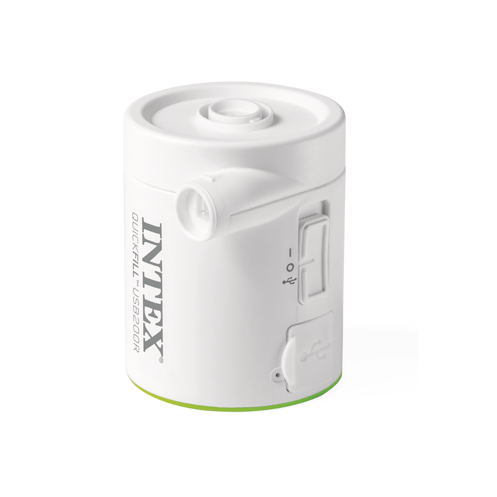 Inflador Eléctrico Recargable Intex USB QuickFill 200R  200 Lts/Min-1