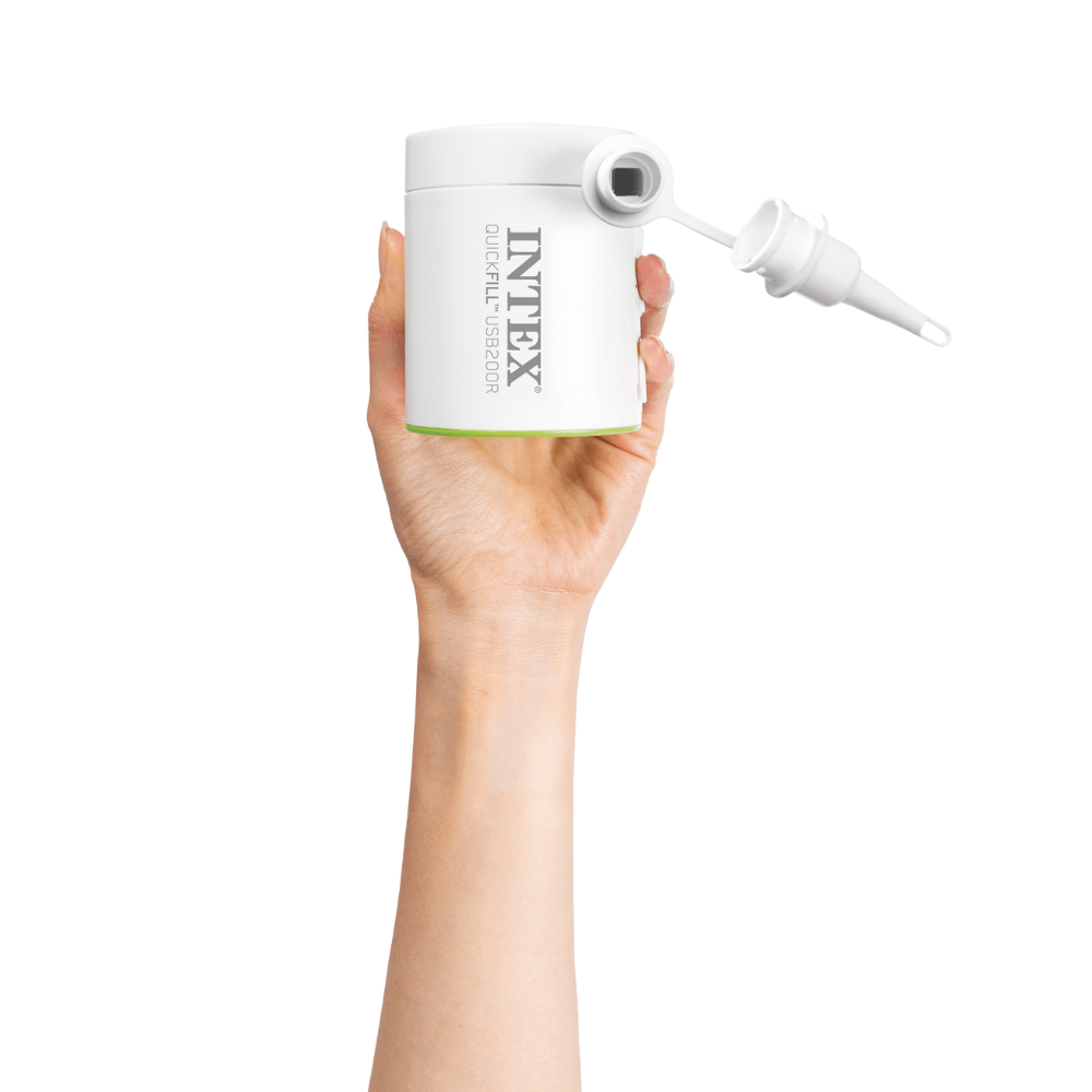 Inflador Eléctrico Recargable Intex USB QuickFill 200R  200 Lts/Min-6