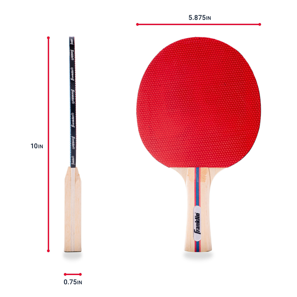 Paletas Tenis de Mesa Franklin Sports 4-4
