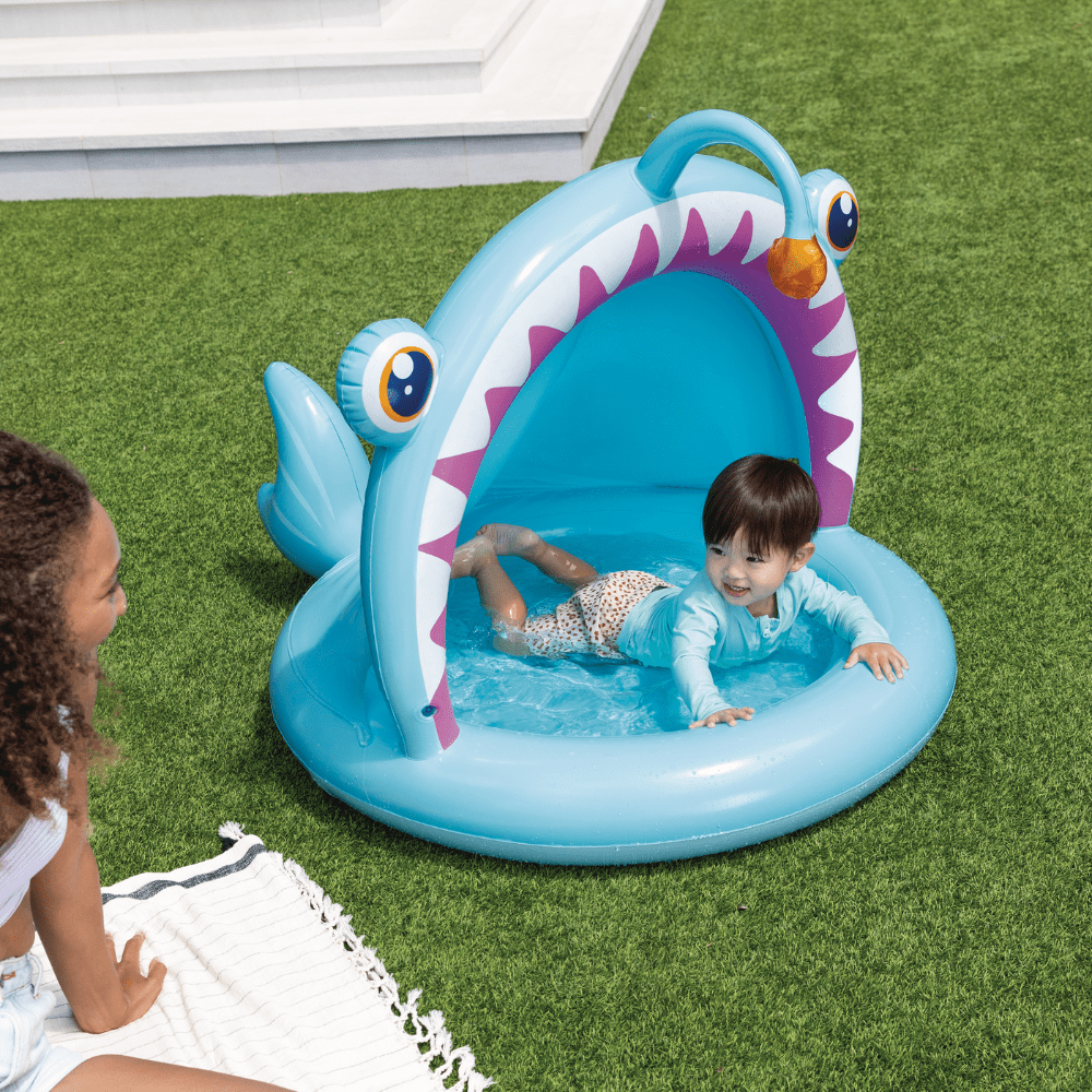 Piscina inflable Intex Pez Linterna 127x102 Cm Angler Fish-9