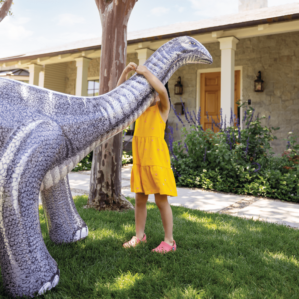 Dinosaurio Triceratops Inflable Intex Jurassic Dino Pals-5