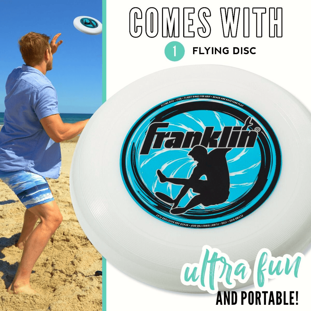 Disco de Lanzamiento Deportivo Franklin Sports Flying Disc 175 Gramos-3