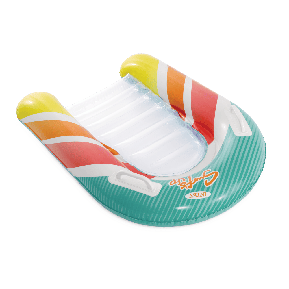 Flotador Inflable Intex Tabla de Surf 84x79cm Azul-0