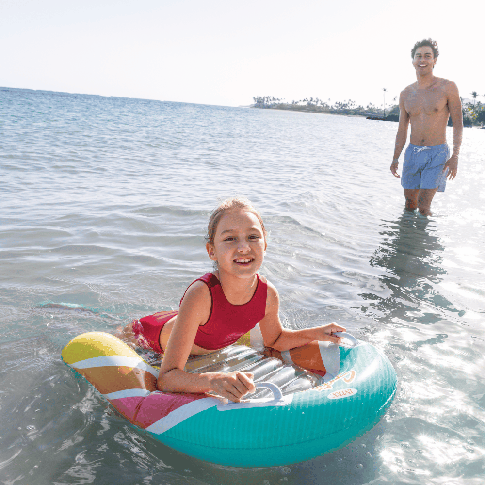Flotador Inflable Intex Tabla de Surf 84x79cm Azul-1