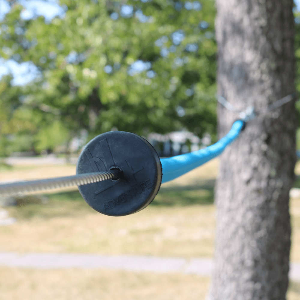 Kit Tirolesa 30,5 m con Freno Slackers Riderz Zipline 100 Ft. w/ Spring Brake-9