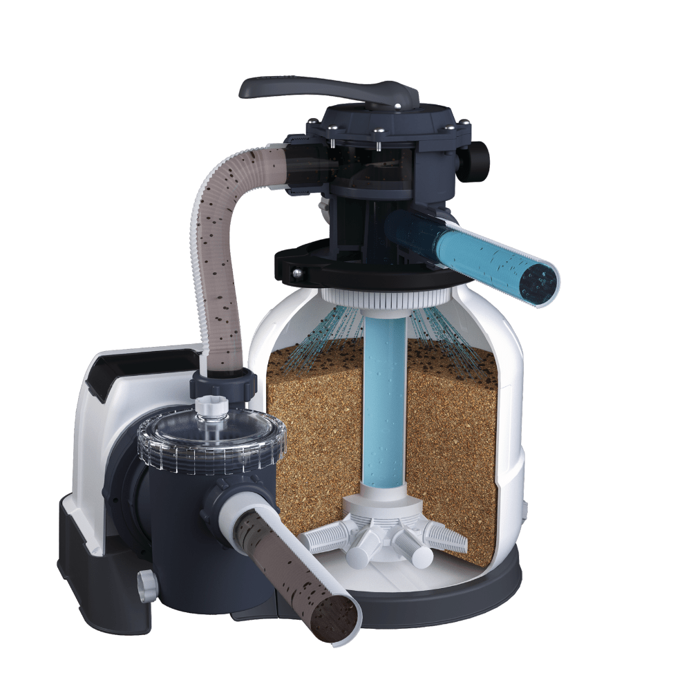 Bomba de Arena Intex Para Piscina 7,9 m3/hr Sand Filter Pumps-3