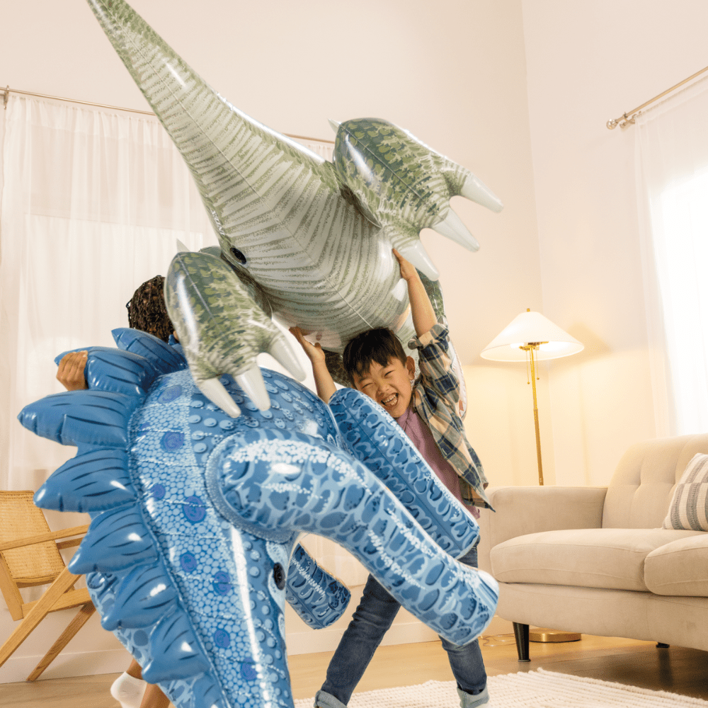 Dinosaurio Estegosaurio Inflable Intex Jurassic Dino Pals-4