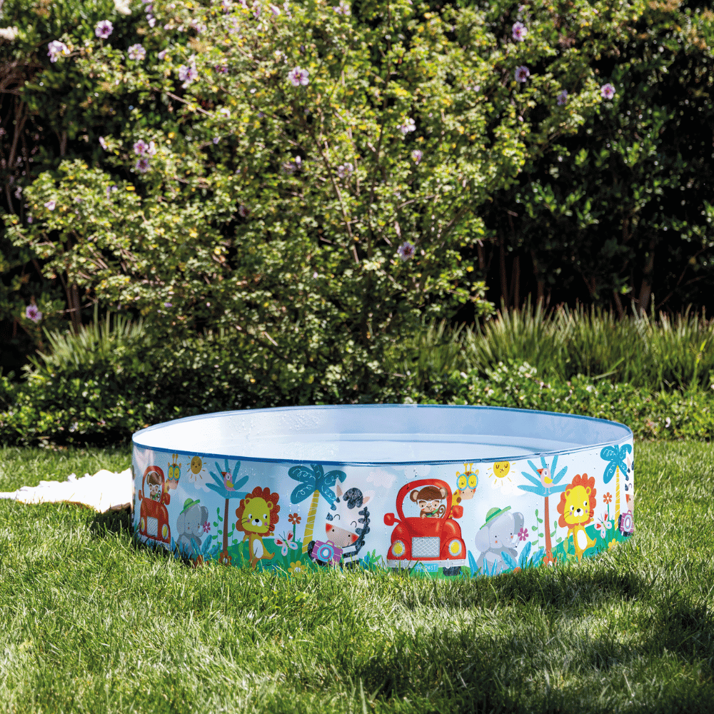 Piscina Rígida Intex Animal Adventure Snapset 122x25 cm-2