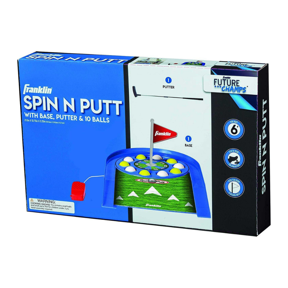 Set de Golf Franklin Sports Spin N Putt Golf-5