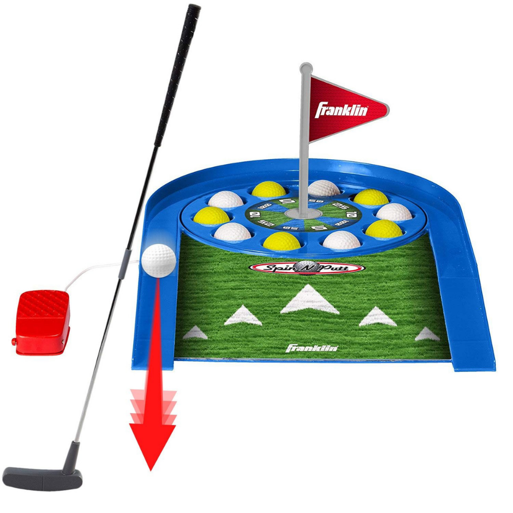 Set de Golf Franklin Sports Spin N Putt Golf-1