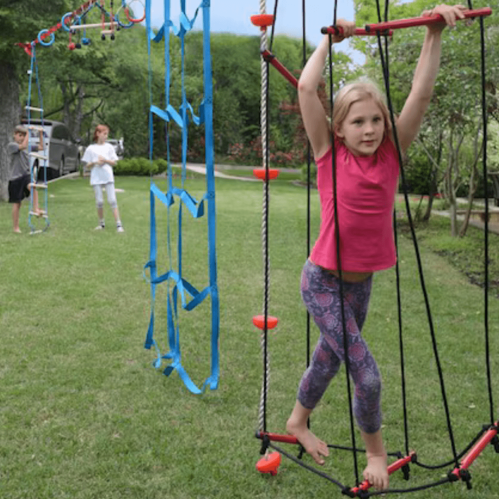 Puente Colgante Inestable Slackers Rickety Bridge-7