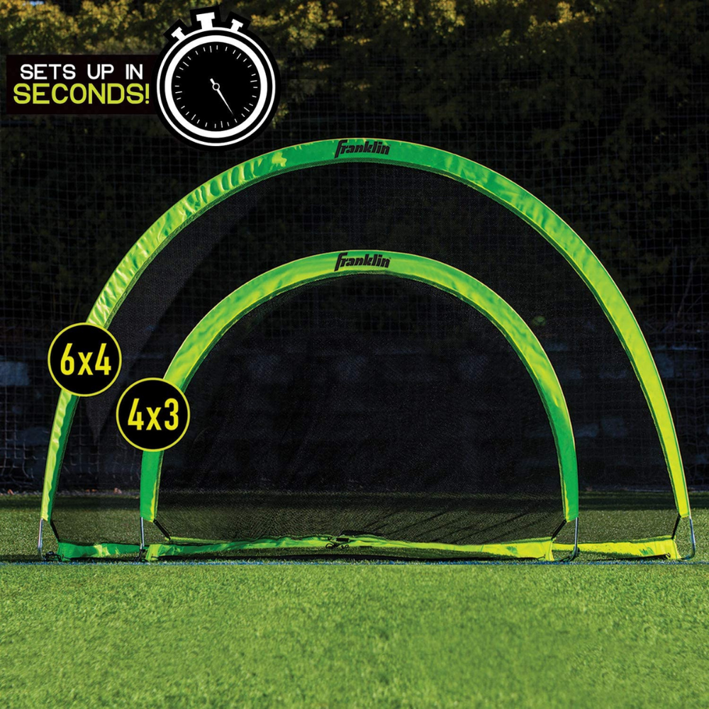Arco de Fútbol Franklin Sports 183 x 122 cm Pop Up Dome-5
