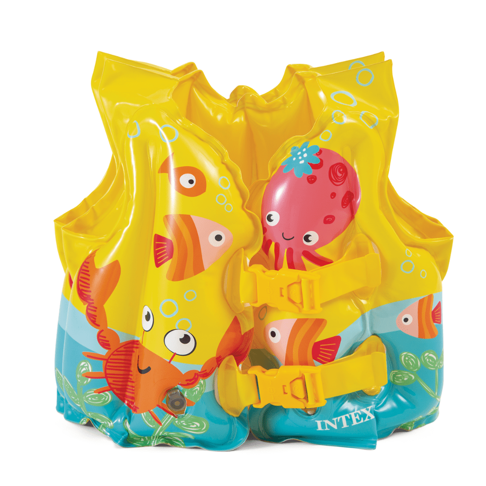 Flotador Inflable Bebé Chaleco Tropical Capac 23Kg-0