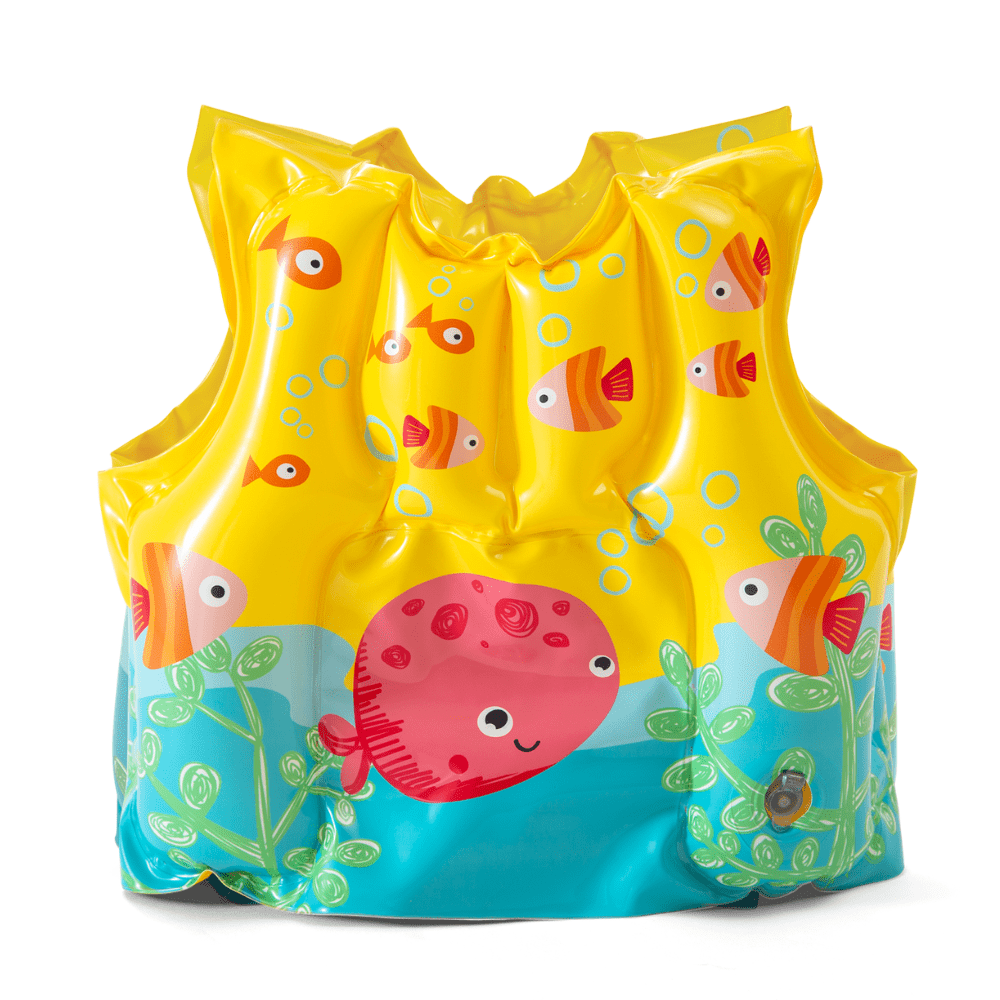 Flotador Inflable Bebé Chaleco Tropical Capac 23Kg-3