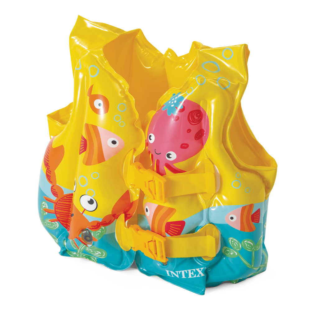 Flotador Inflable Bebé Chaleco Tropical Capac 23Kg-4